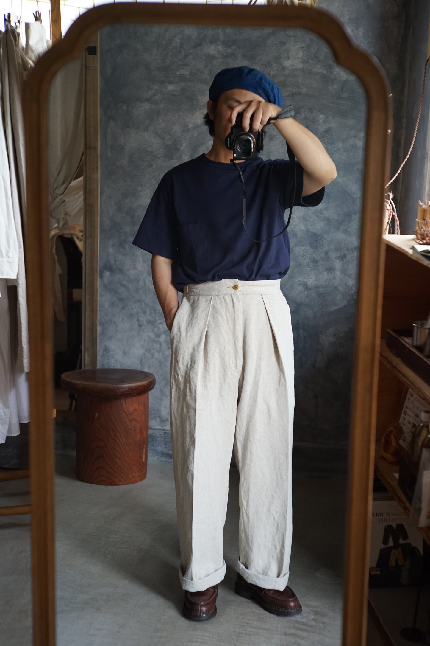 オーガニック天竺 ASHIZAWA-Tシャツ