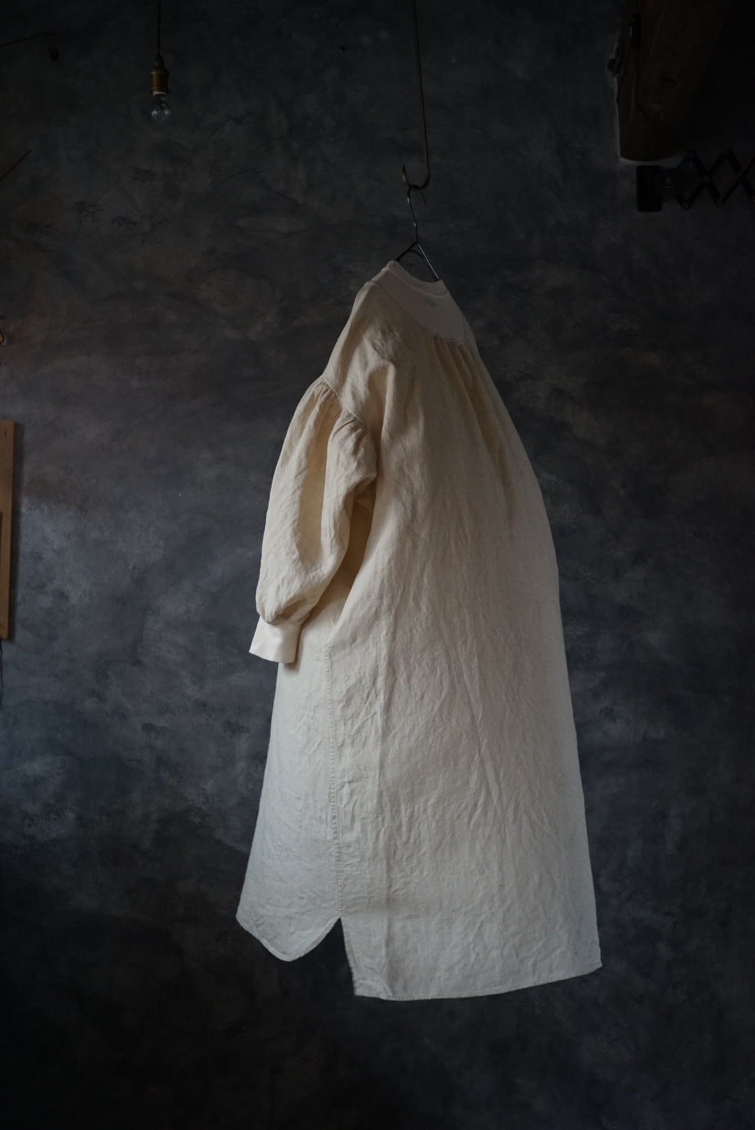 ヘンプCSリブ切り替えワンピース