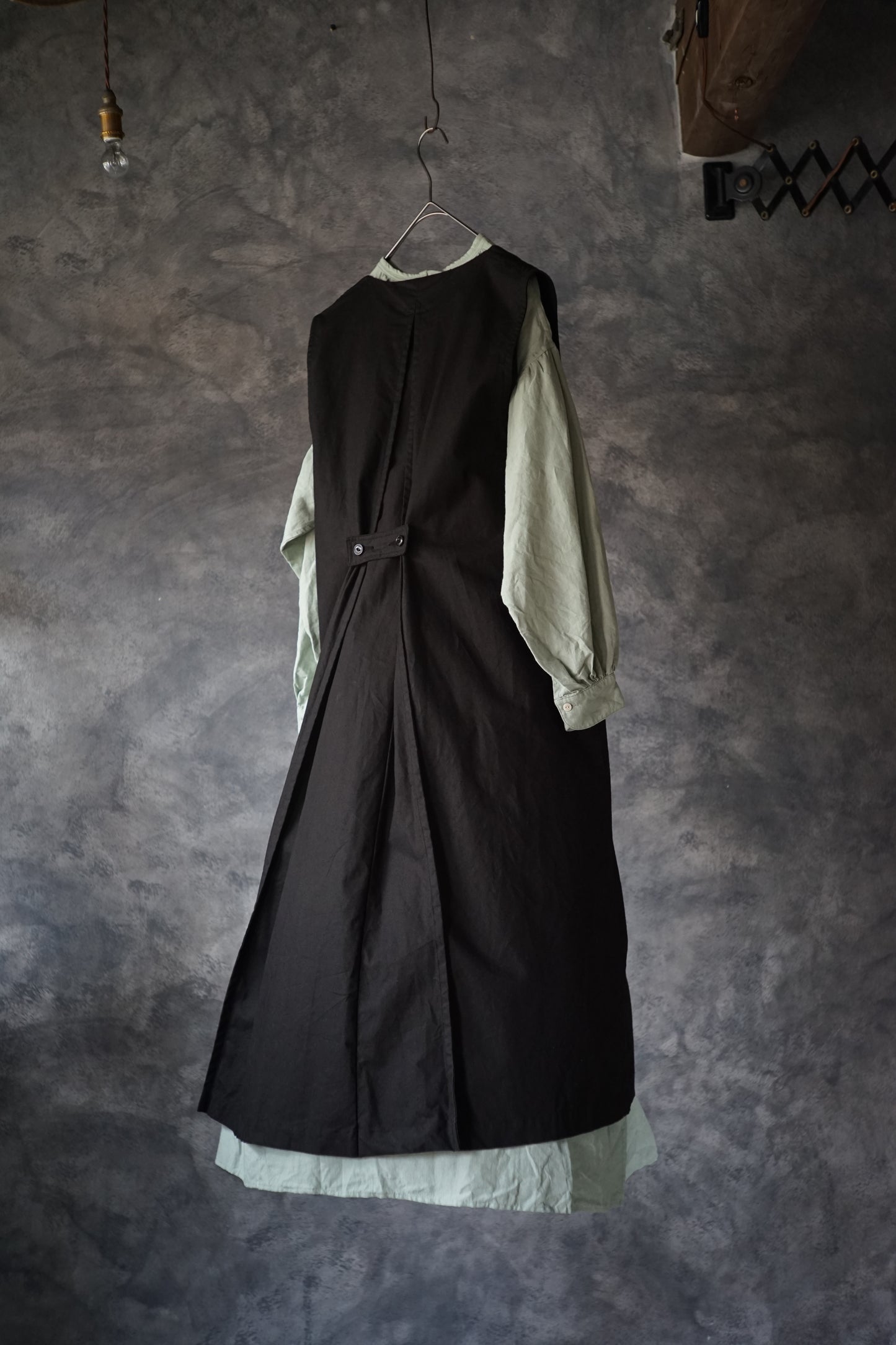 ダブルブレストロングジレ