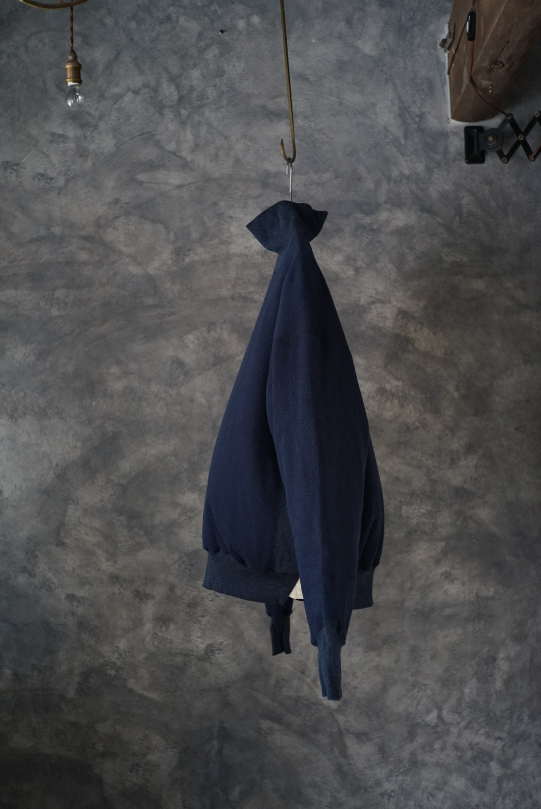 ダブルフェイスハニカムタートルネックトレーナー