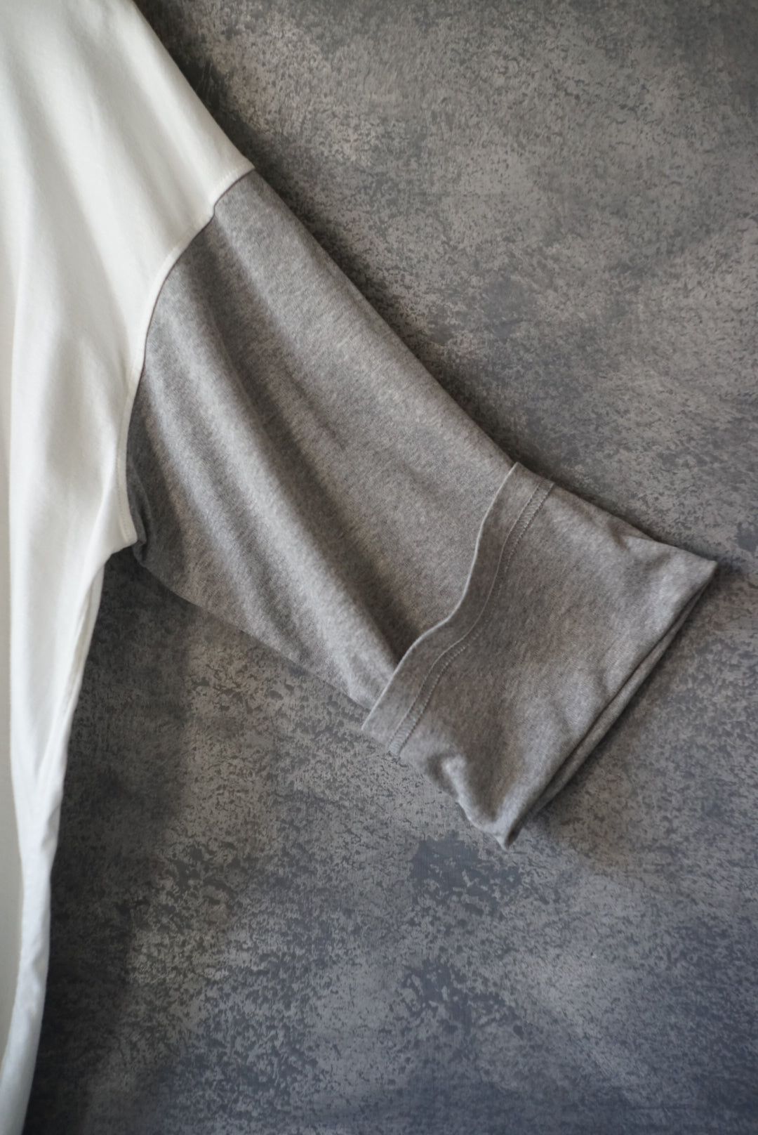 2トーン7分袖Tシャツ