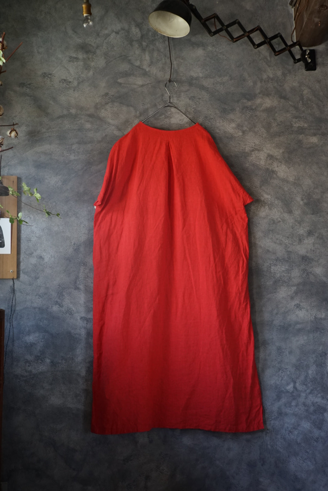 ハーフスリーブワンピース