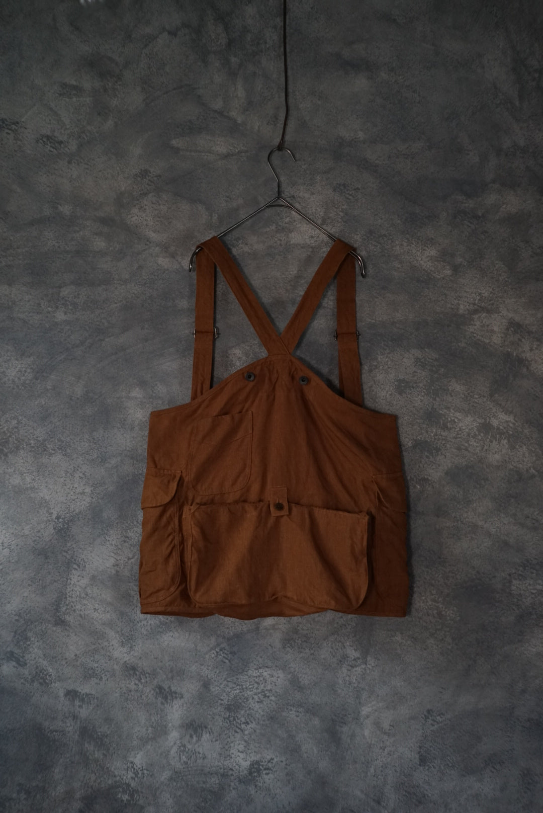 hunting apron vest thick linen