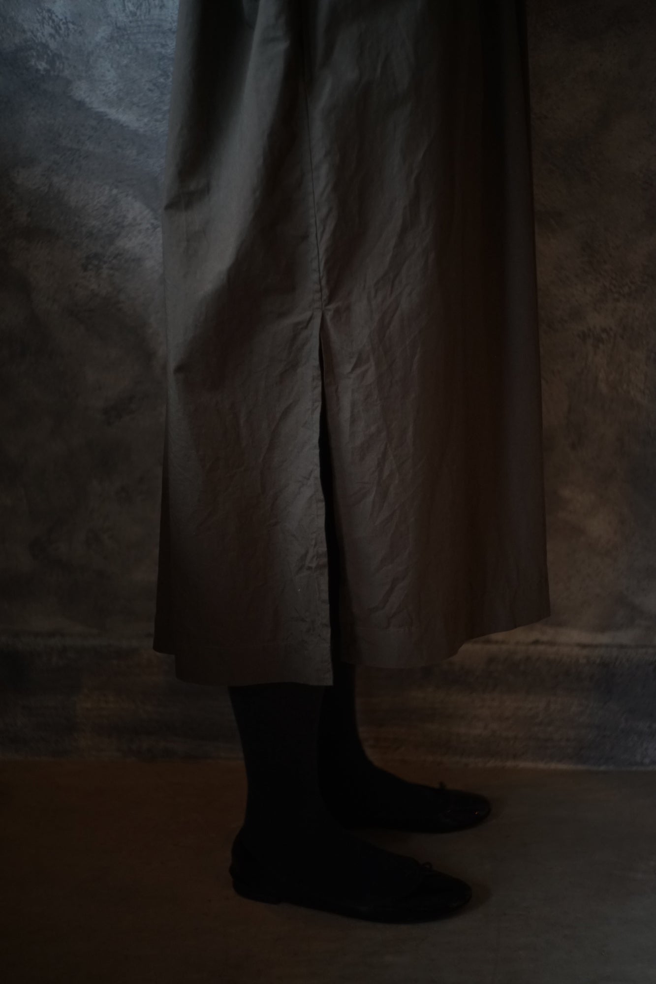 ハイネックプルオーバーワンピース