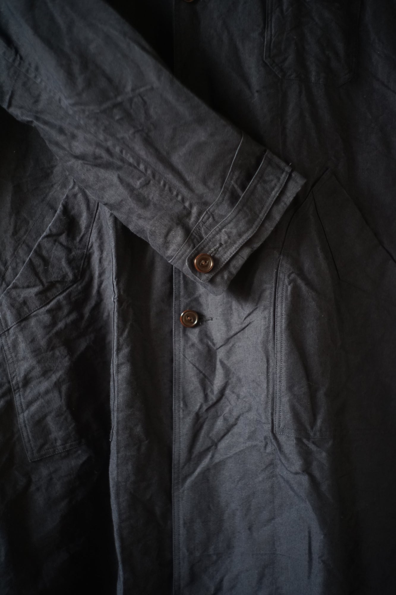 和紙リネンショップコート