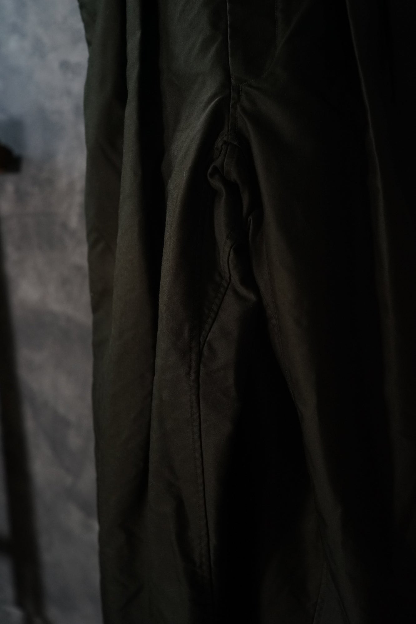 Giza cotton moleskin overalls straight type