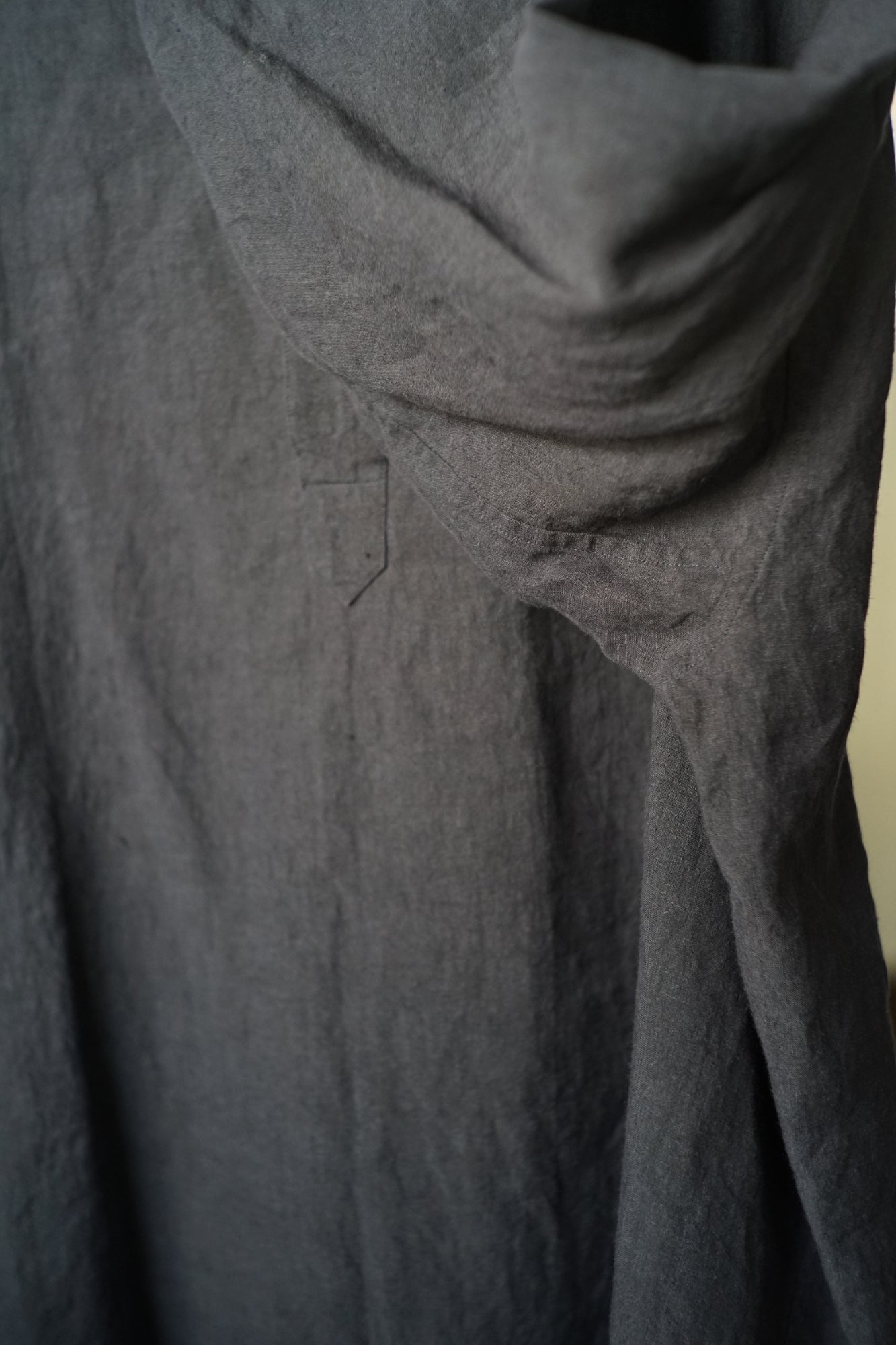 ハイカウントリネンスリーピングシャツ