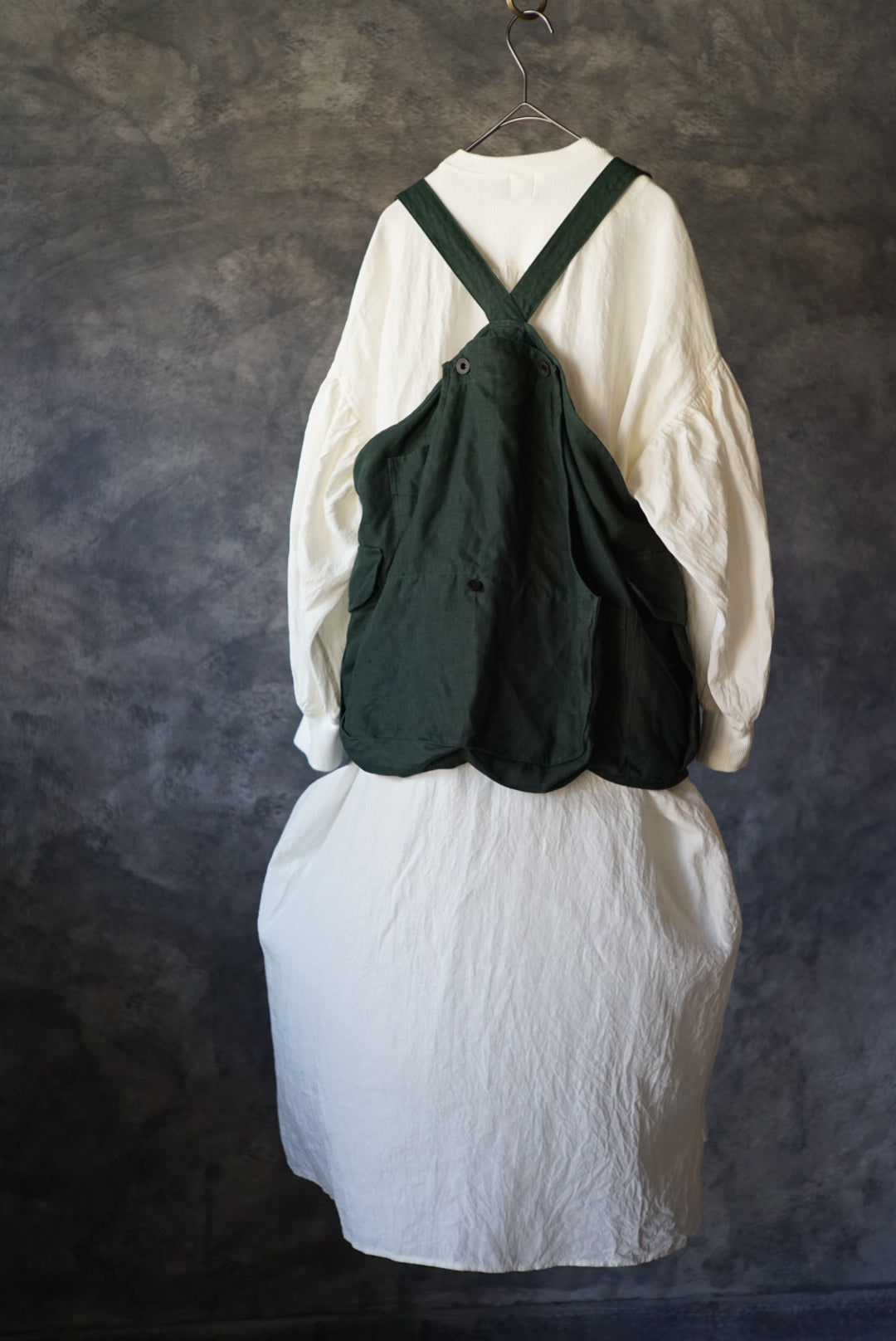 hunting apron vest thick linen