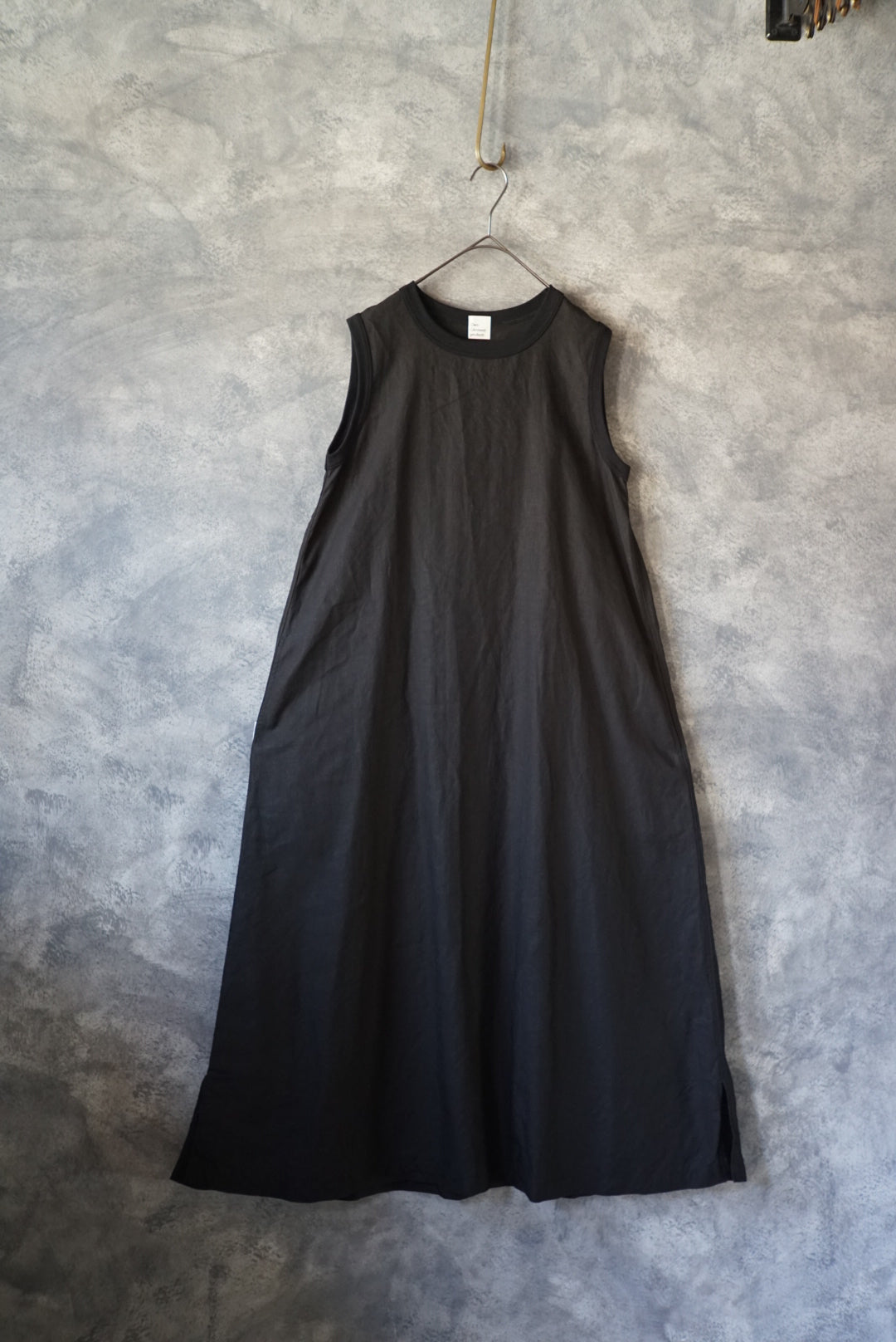 long sleeveless dress