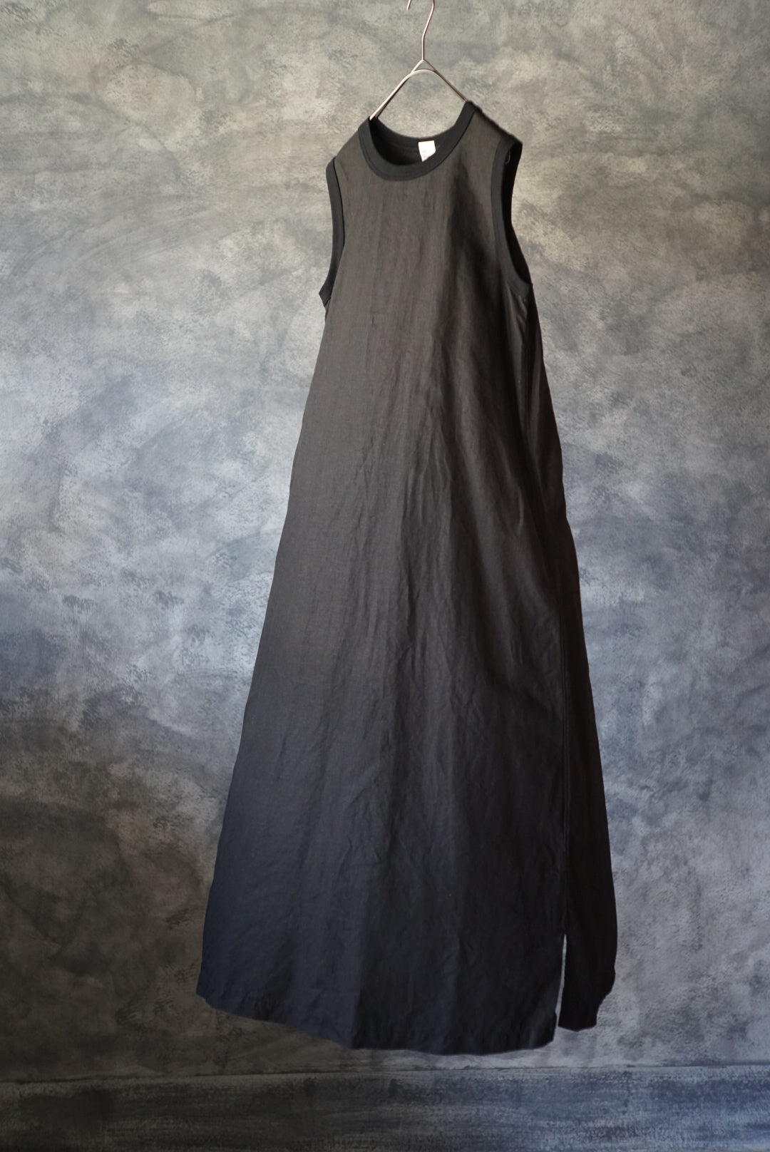 long sleeveless dress