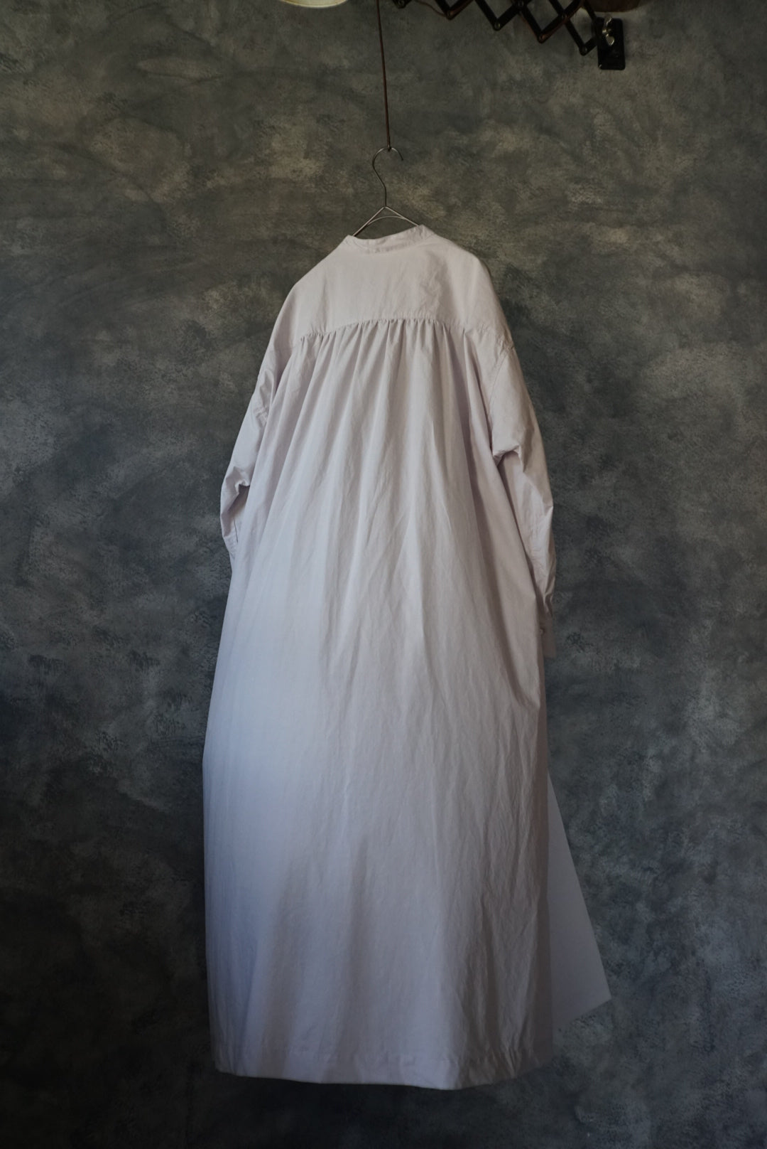 Antique pintuck dress cotton linen