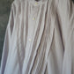 Antique pintuck dress cotton linen