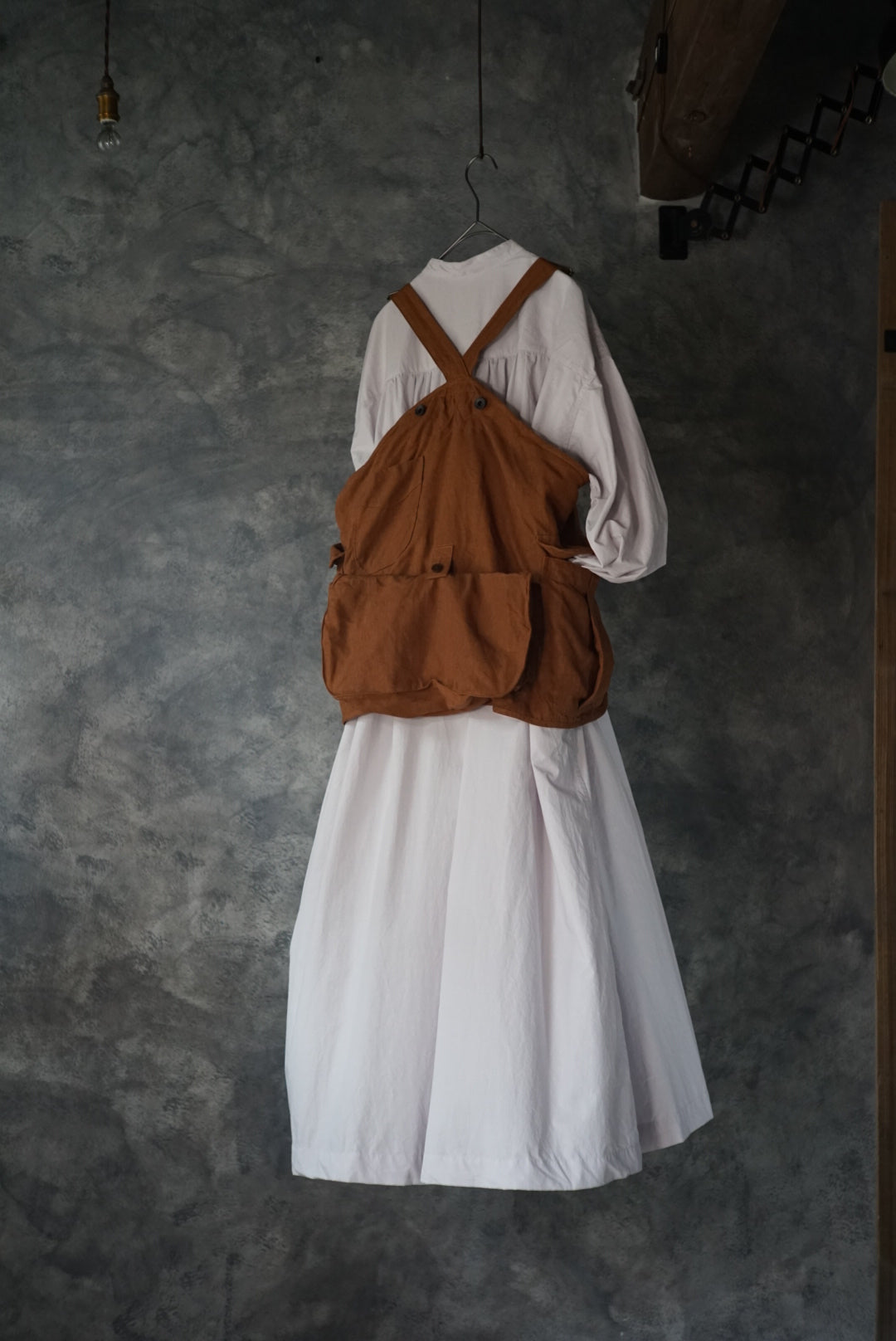 hunting apron vest thick linen