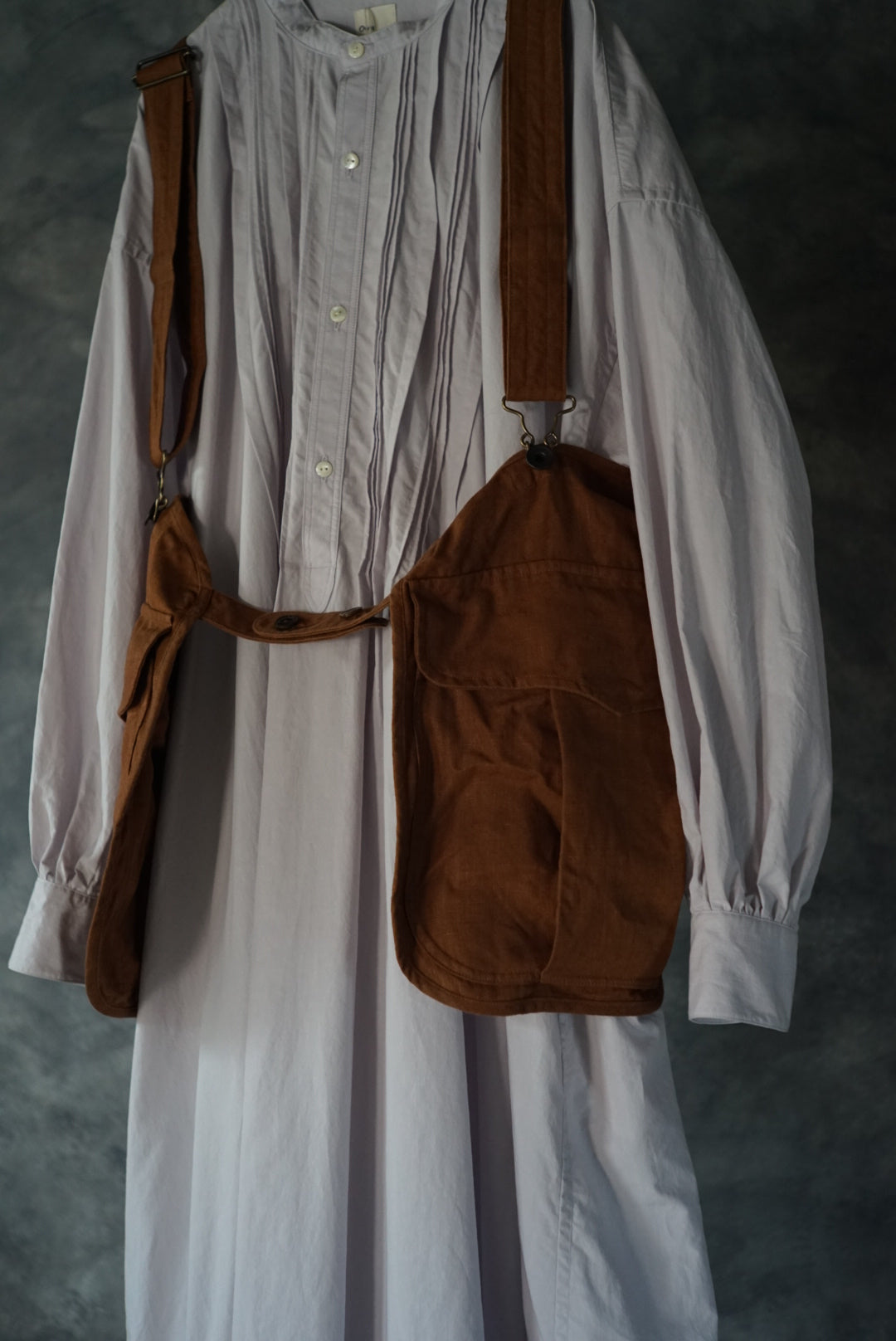 hunting apron vest thick linen