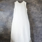 long sleeveless dress