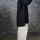 【NEW】ウォッシャブルウールロングミリタリーシャツ