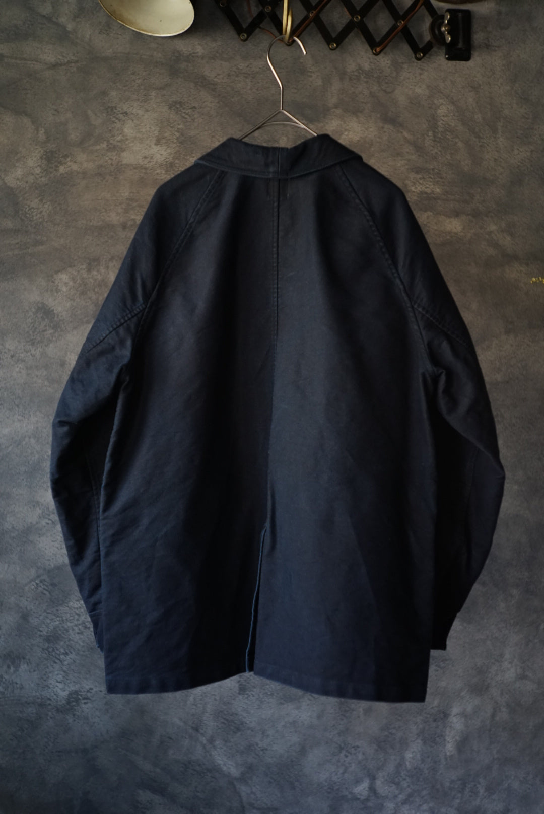 [Restock] Indigo Moleskin Double Breasted Coverall