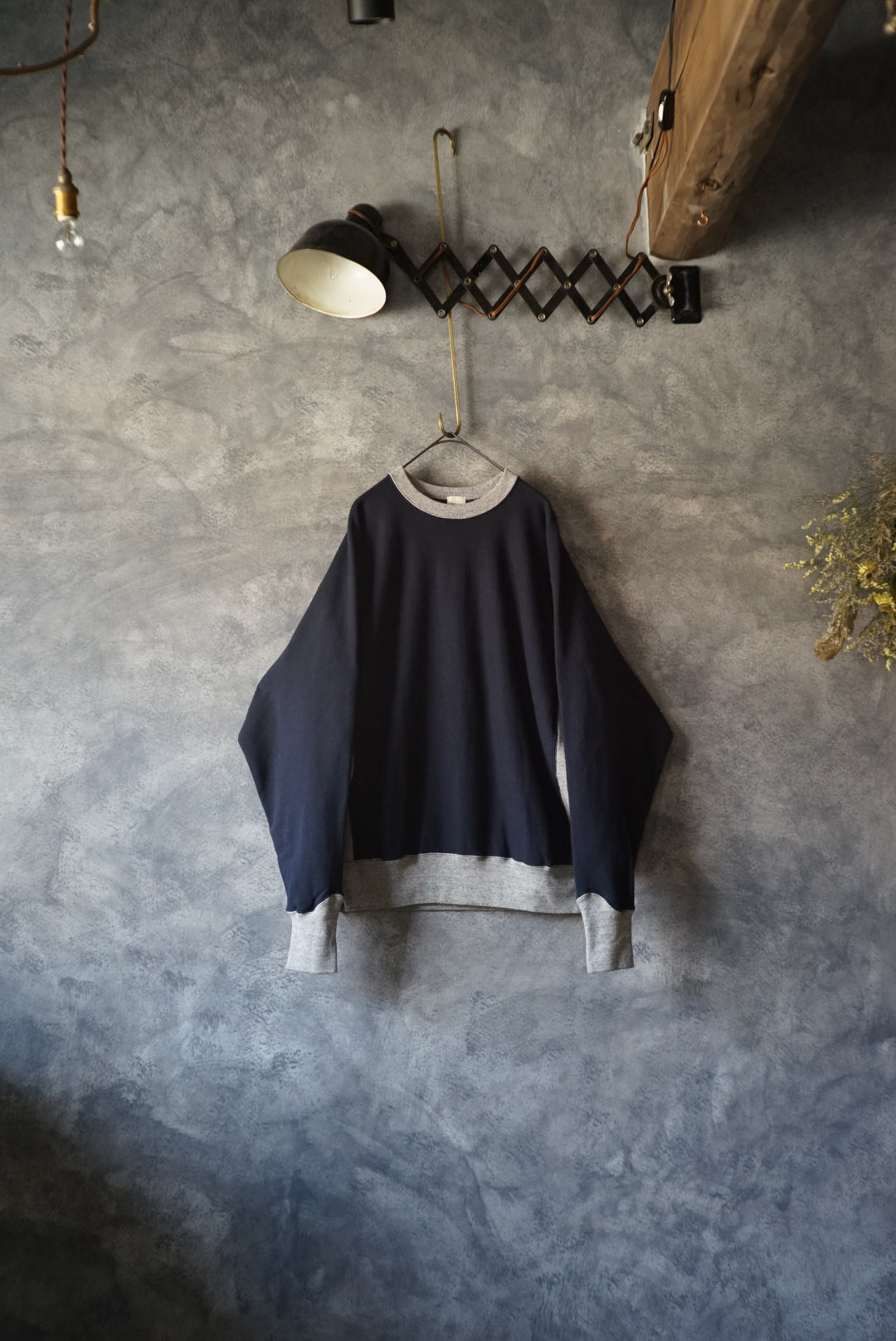 Hanging fleece reverse Kitaurake sweatshirt