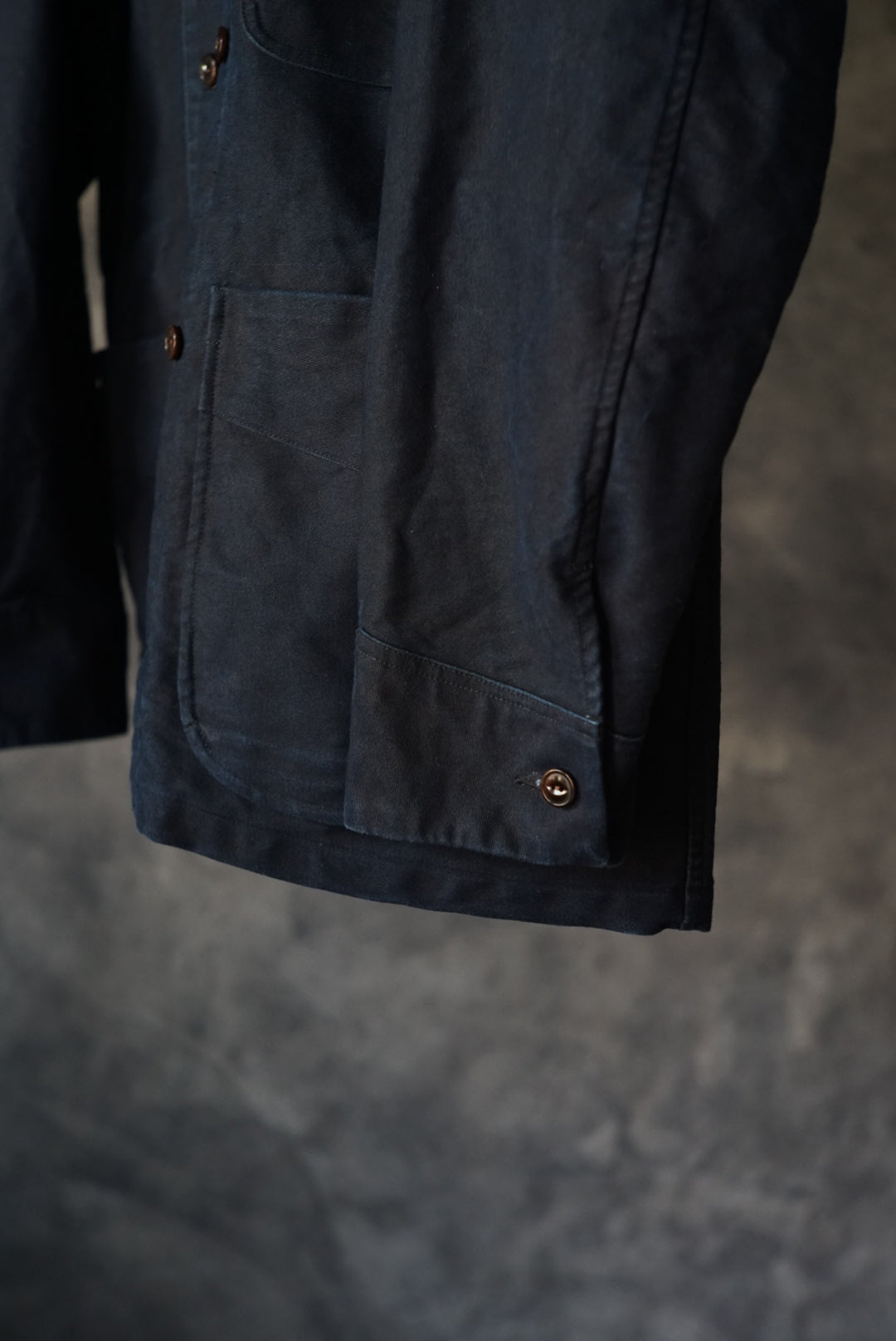 [Restock] Indigo Moleskin Double Breasted Coverall