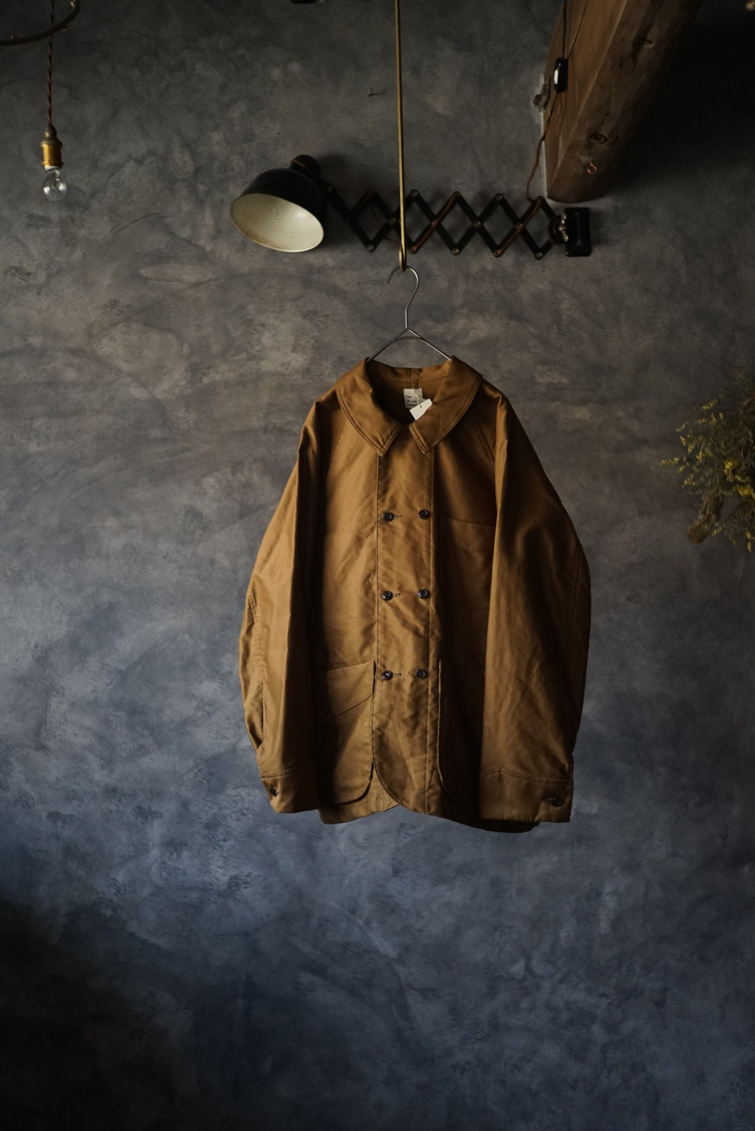 Giza Cotton Moleskin Double Breasted Coverall – 縫人-nuito-