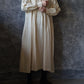 Hemp antique pintuck dress